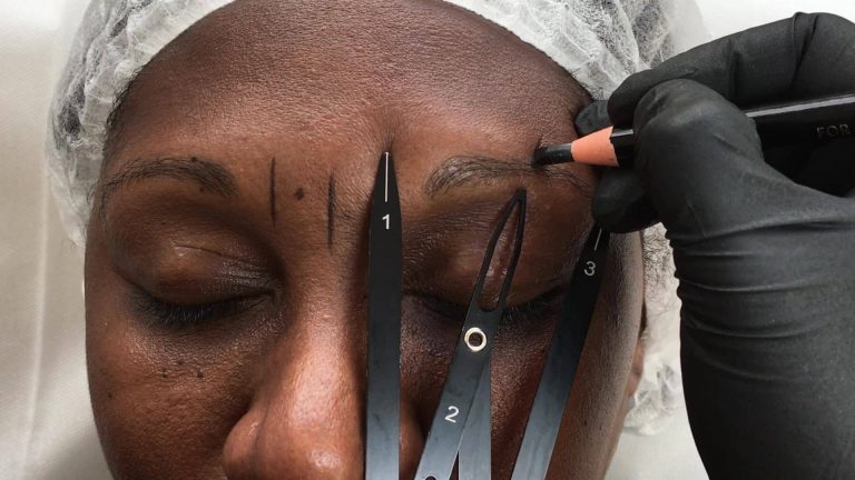 Tracé des sourcils