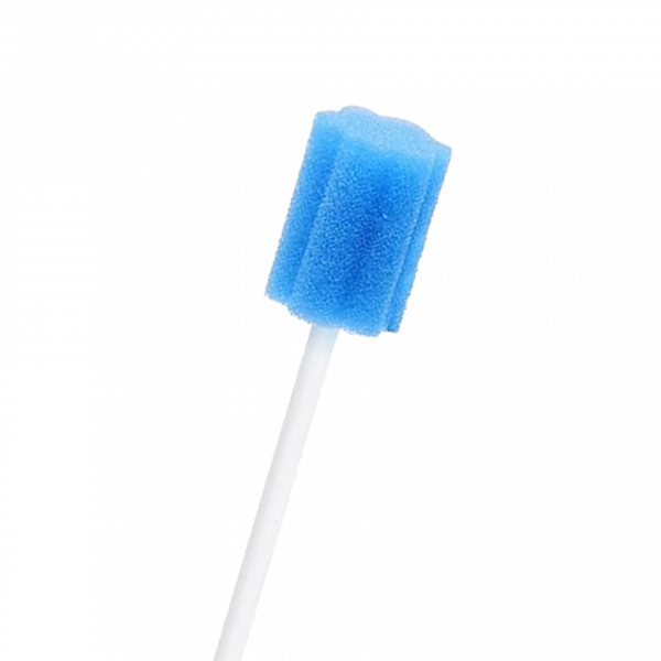 Le bâtonnet mousse permet d’appliquer le spray activateur sur les dents en effectuant des va-et-vient à sur les dents