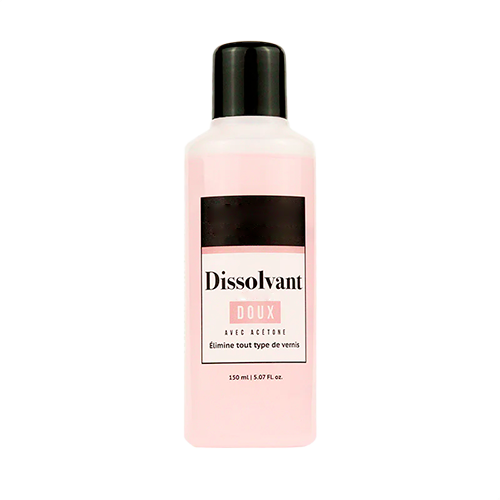 Le dissolvant à l’acétone permet de retirer efficacement le vernis semi-permanent